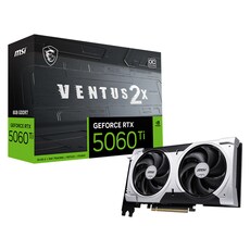 MSI 지포스 RTX 5060 Ti 벤투스 2X OC 플러스 D7 8GB