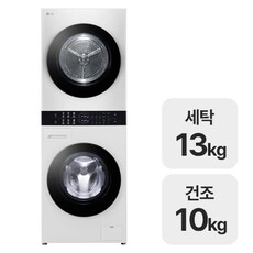LG전자 트롬 워시타워 컴팩트 W1310WAN
