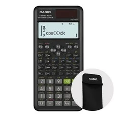 카시오 공학용 계산기 FX-991ES PLUS 2+계산기 파우치 세트, 블랙+파우치, 1개