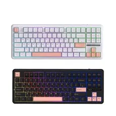 AULA F87 Pro 기계식 다크 올리비아 한글