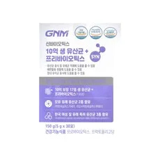 10억 생 유산균 + 프리바이오틱스 5g 30포
