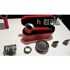 다이슨 드라이기 슈퍼소닉 HD08 레드+정품케이스 국내AS정품