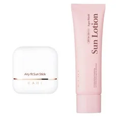 가히 에어리핏 선스틱 14g + 가히 아쿠아 쉴드 선로션 SPF50+ PA++++ 50ml 세트