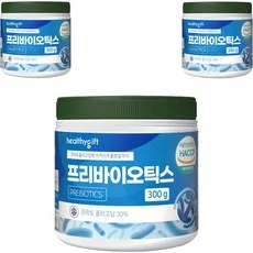 프리바이오틱스 FOS 프락토올리고당 식약처 인증 유산균 먹이 분말 가루 대용량, 3개, 300g