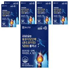 종근당 정품 관절연골엔 뮤코다당단백 콘드로이친 1200 플러스