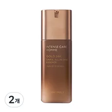 토니모리 인텐스케어 골드 24케이 스네일 옴므 올인원, 2개, 130ml