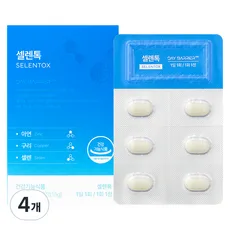 데이배리어 셀렌톡, 30정, 4개
