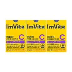 종근당건강 아임비타 리포좀 비타민C 1000mg 30정, 3개