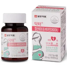 일양약품 닥터플러스 엽산 600 앤 비타민D600IU